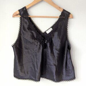 vtg satin and lace tassel camisole Inner Most